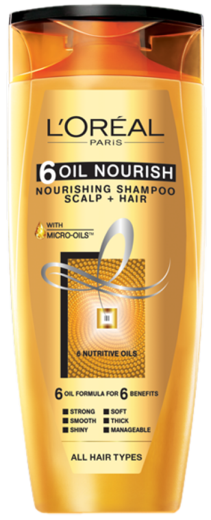 Loreal shampoo 6 on sale oil nourish