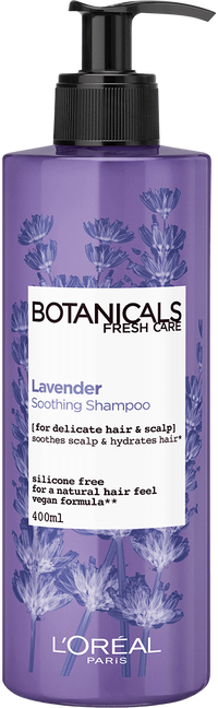OAP HAIRCARE BOTANICALS LAVENDER SHAMPOO PACKSHOT FRONT