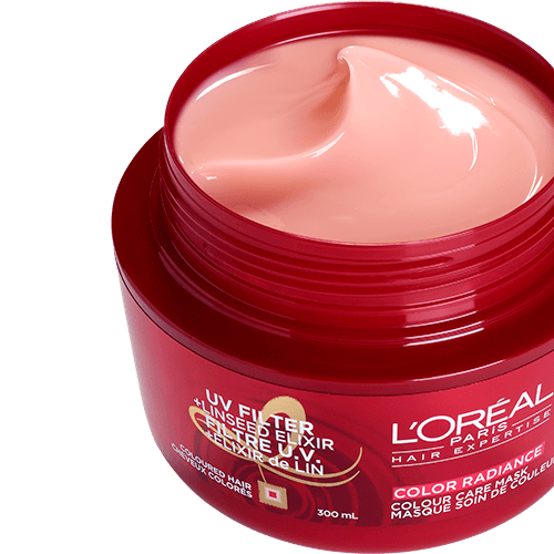 Hair Mask Elseve Color Vive Packshot Open Jar
