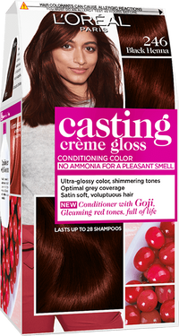 Haircolor 246 Black Henna Casting Creme Gloss Packshot