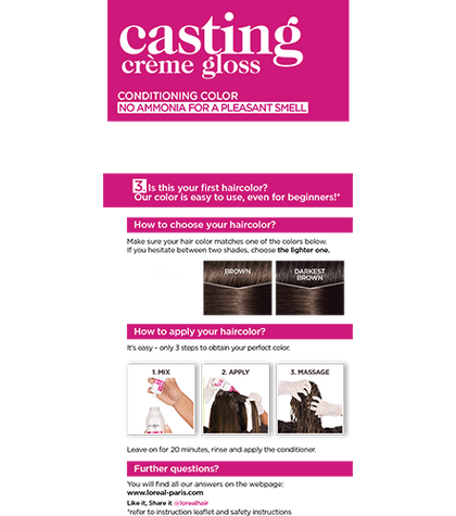Haircolor 300 Casting Creme Gloss Packshot Side