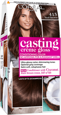 Haircolor 415 Iced Brown Casting Creme Gloss Packshot