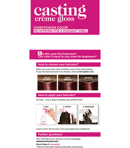 Haircolor 426 Casting Creme Gloss Packshot Side