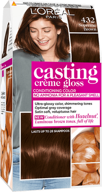 Haircolor 432 Supreme Brown Casting Creme Gloss Packshot