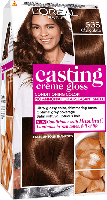 Casting Creme Gloss Hair Color 535 Chocolate L Or al Paris ME