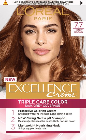 Excellence Crème Hair Color Permanent Hair Color  Honey Brown | L'Oréal  Paris