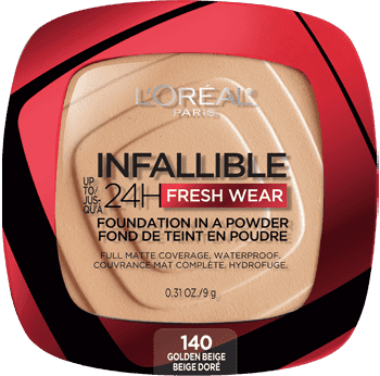 Foundation 24h Fresh Wear 140 Golden Beige Infaillible Packshot