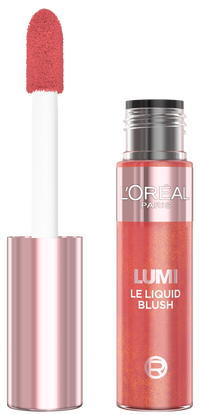 2024 OAP Makeup LUMI Le Liquid Blush 625 Glowy Gold Pink Opened Pack Back
