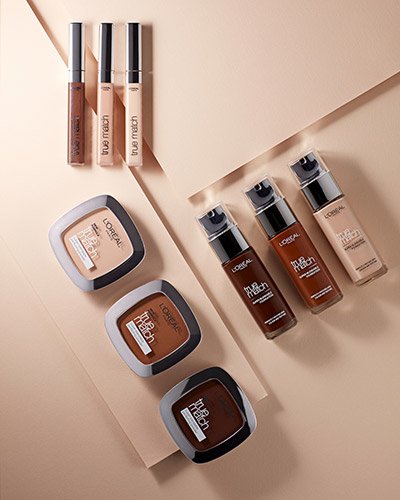 Foundation True Match Blendable Foundation Flatlays 3