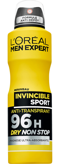 Spray Dedodorant Invincible Sport Men Expert Hero Packshot