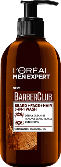 Lotion 3 In 1 Wash Barber Club Packshot