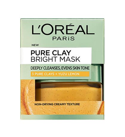 Skincare Bright Mask Pure Clay Packshot Box Front