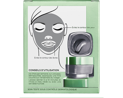 Skincare Black Detox Pure Clay Packshot Box Side
