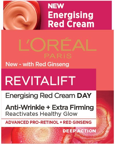 Face Care Red Cream Revitalift Front Jar